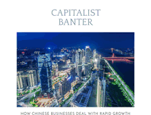 Tablet Screenshot of capitalistbanter.com